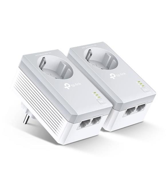 Tp-Link TL-PA4020P KIT 600 Mbps Priz Soketli Powerline Adaptör