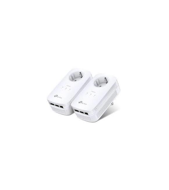 Tp-Link TL-PA8030PKIT 1200 Mbps 3 Portlu Priz Soketli Powerline Adaptör