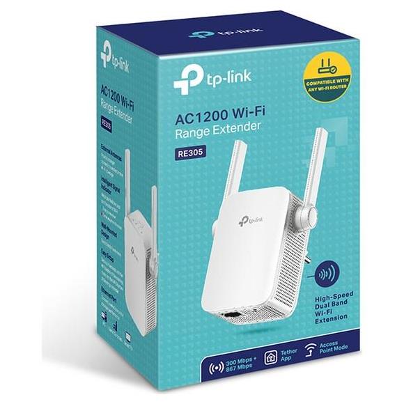 Tp-Link RE305 867 Mbps Wifi Range Extender-Menzil Genişletici AC1200