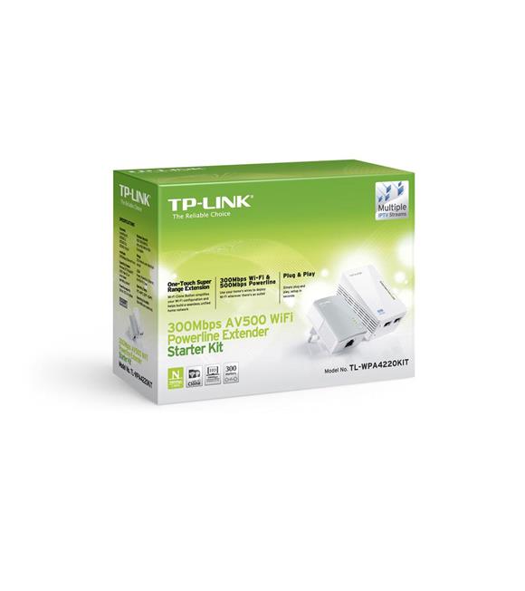 Tp-link TL-WPA4220KIT 300 Mbps Powerline Adaptör