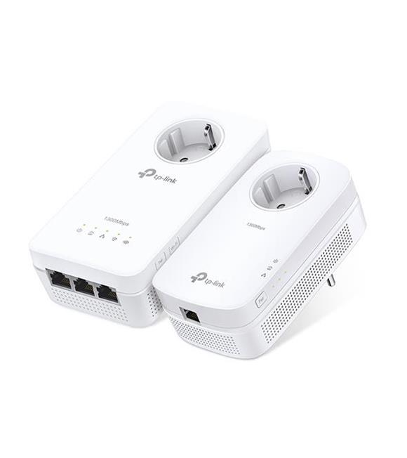 Tp-Link TL-WPA8630PKIT 1200 Mbps Priz Soketli 3 Port Gigabit Powerline Adaptör