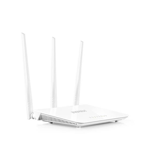 Everest EWR-F303 300Mbps 2.4GHz 3x5dBi Anten 1xWAN 3xLAN Repeater+AP+WISP Destekli Wireless Router