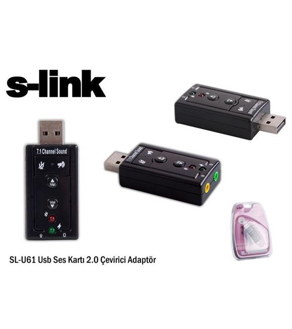 S-link SL-U61 Usb 2.0 Ses Kartı