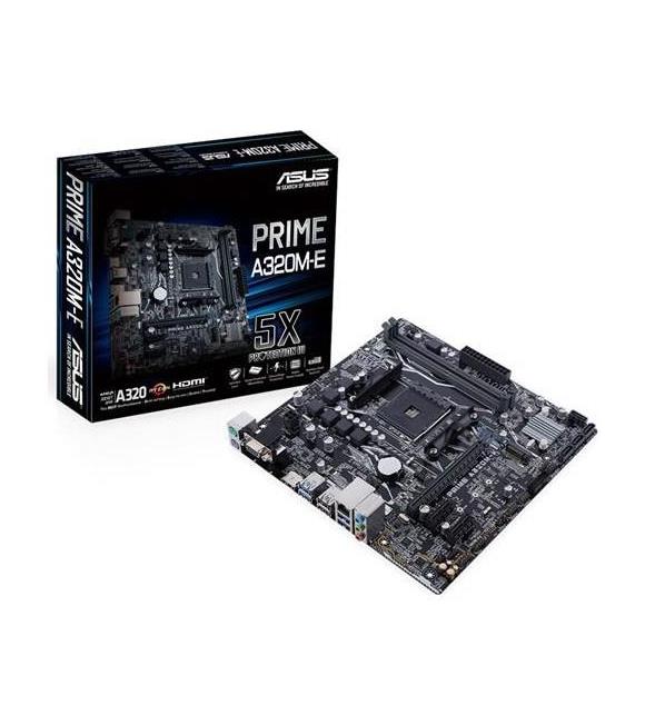 Asus Prime A320M-E AMD AM4 32GB DDR4 3200Mhz M2 Dvi-Vga-Hdmi mATX Anakart