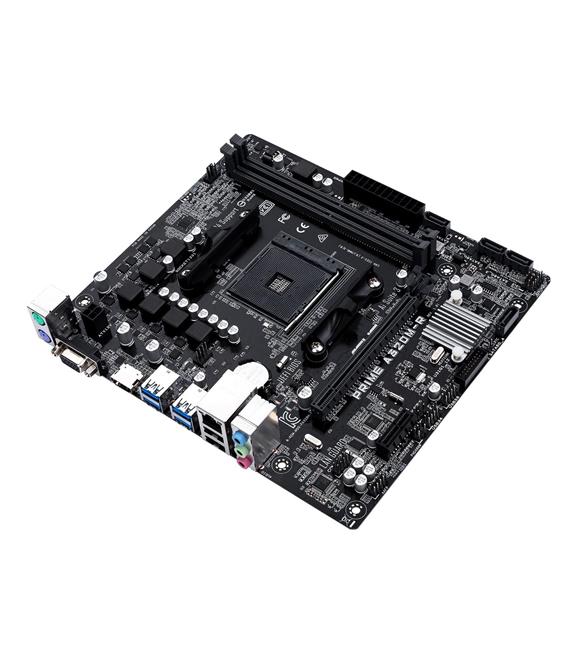 Asus Prime A320M-R-SI BULK AMD A320 Soket AM4 DDR4 3200(OC) Mhz mATX Gaming Anakart