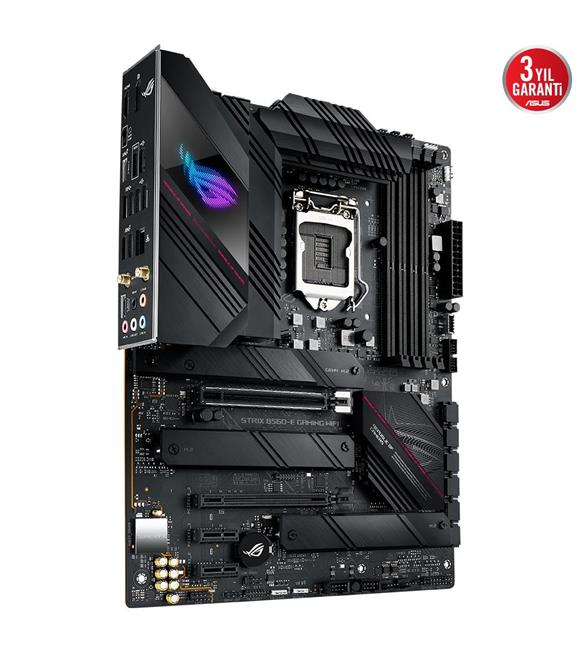 Asus Rog Strix B560-E Gaming Wifi Intel 11.Nesil LGA1200 DDR4 128Gb 5333MHz M.2 Dp-Hdmi ATX Anakart_1