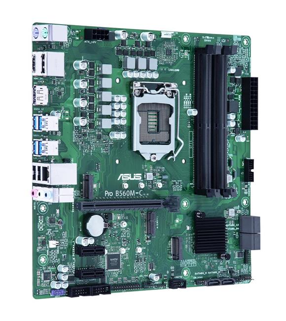 Asus Pro B560M-C Csm 4600Mhz(Oc) Ddr4 Soket 1200 M.2 Hdmi Dp Matx Anakart