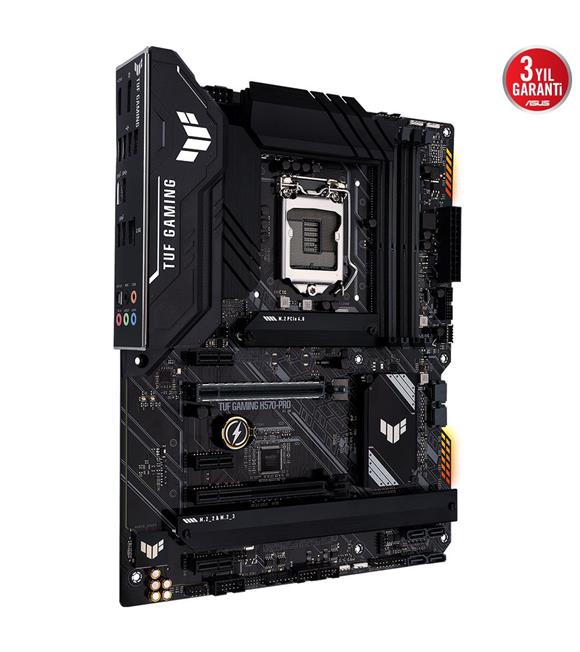 Asus Tuf Gaming H570-Pro Intel LGA1200 11.Nesil DDR4 128GB 5000MHz M.2 Dp-Hdmi ATX Anakart_1