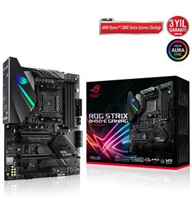 Asus Rog Strix B450-E Gaming AMD B450 Soket AM4 DDR4 4400(OC)MHz ATX Gaming (Oyuncu) Anakart