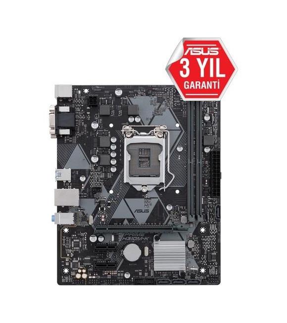 Asus Prime H310M-K R2.0 Intel H310 Lga1151 Ddr4 2666 Dv Anakart_1