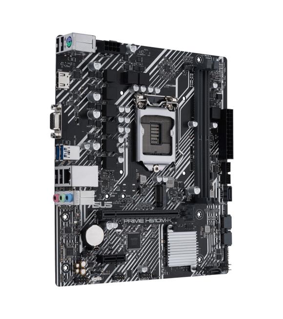 Asus Prime H510M-K Inte LGA1200 11.Nesil 64GB DDR4 3200MHz Vga-Hdmi M2 microATX Anakart