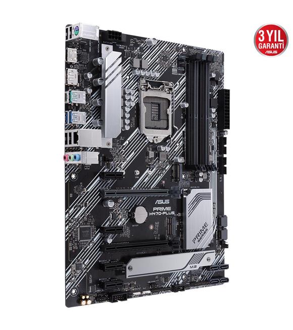 Asus Prime H470-Plus Intel 10.Nesil DDR4 Hdmı Dp 2xM2 Usb3.1 Anakart