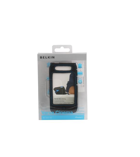 Belkin F8Z636CW İphone 4 Cİnema Deri Koruyucu Kılıf Siyah