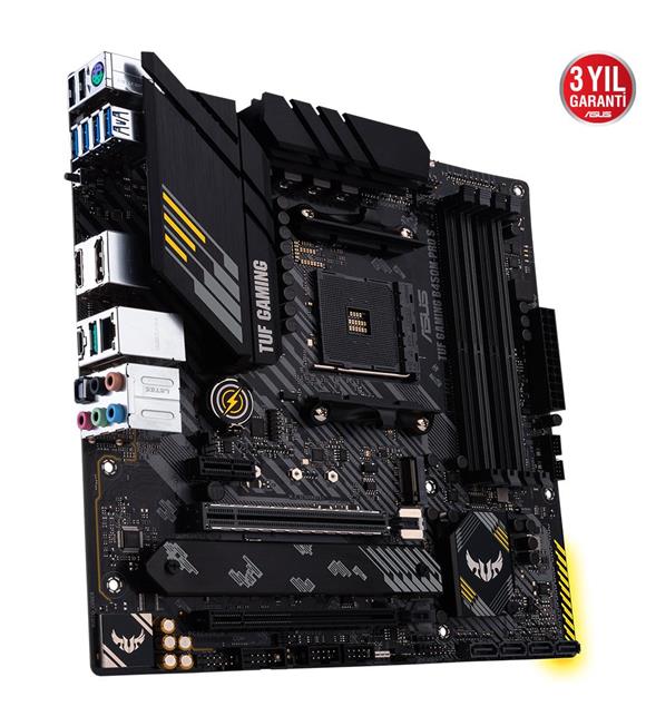 Asus Tuf Gaming B450M-Pro S AMD DDR4 4400MHz M2 Dp-Hdmi mATX Anakart