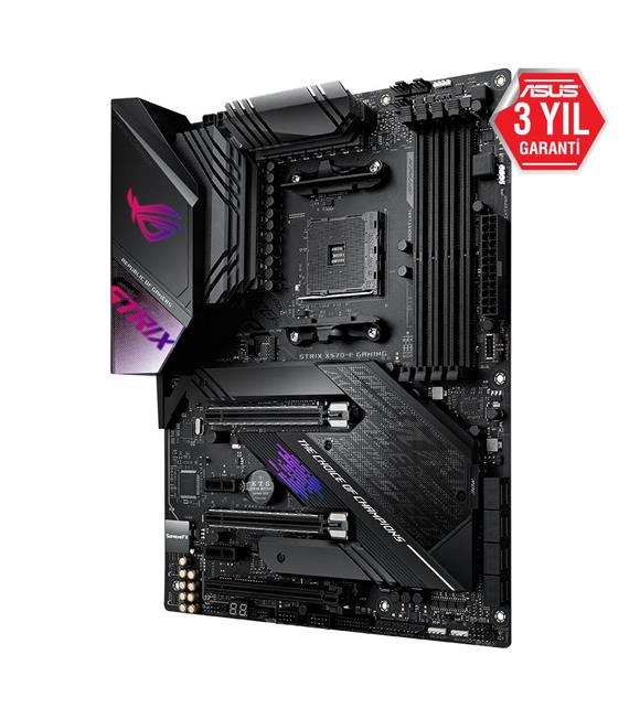 Asus ROG Strix X570-E Gaming AMD X570 4400MHz DDR4 Soket AM4 ATX Anakart_1