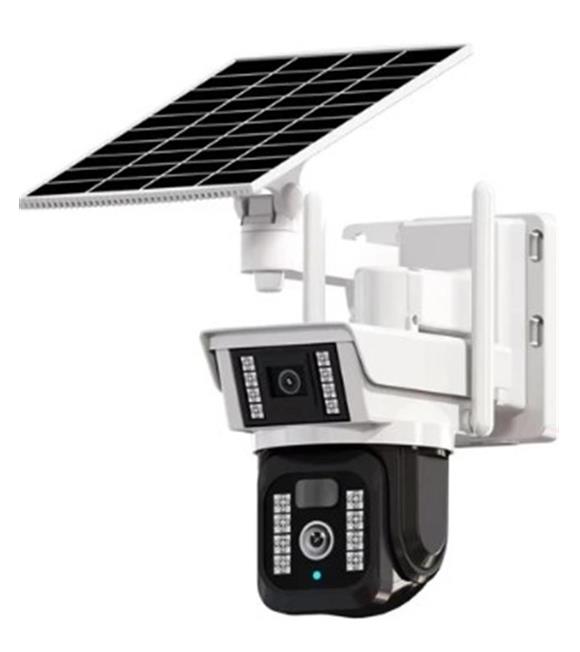 OKam O-KAM-3940 4G 6MP Dual Lens WIFI PTZ Solar Kamera