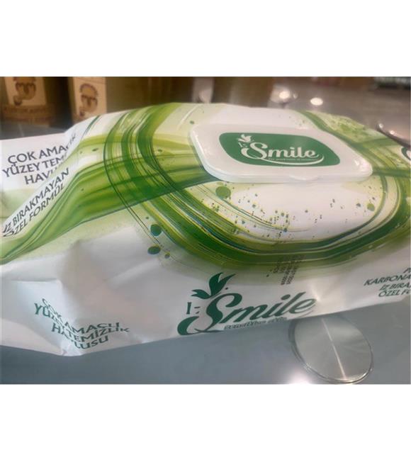 Smile 100lü Çok Amaçlı Yüzey Temizleme  (Mop İçinde Kulanılabilir) 48 Saat Etkili (Beyaz Sabun)
