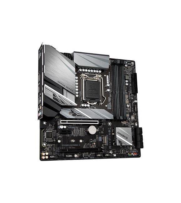 Gigabyte Z590M GAMING X DDR4 5333MHz (OC) HDMI DP M.2 USB 3.2 RGB ATX 1200p Anakart