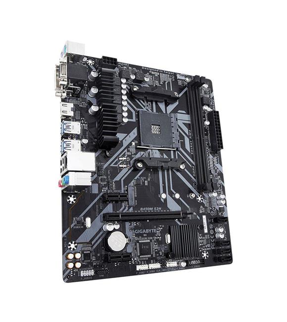 Gigabyte B450M S2H Amd B450 Socket Am4 Ddr4 3200Mhz(O.C.) M.2 Usb 3.1  Anakart_1