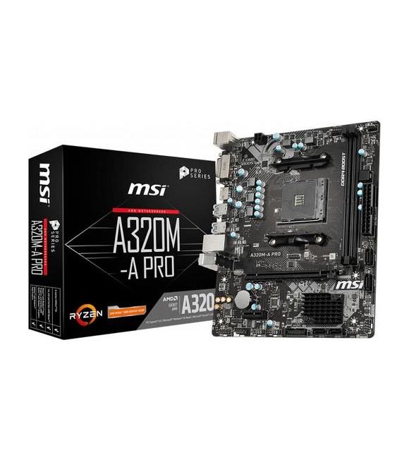 Msi A320M-A Pro AMD A320 3200MHz DDR4 mATX Anakart