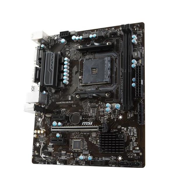 Msi A320M Pro-Vd Plus Amd A320 1866Mhz Ddr4 Soket Am4 Matx Anakart (A320M Pro-Vd Plus) Anakart