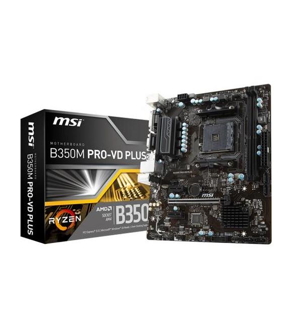 Msı B350M Pro-Vd Plus Ddr4 S+V+Gl Am4 Anakart