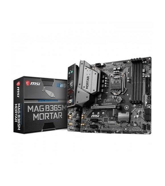 Msı MAG B365M Mortar Intel B365 Soket 1151 DDR4 2666MHz mATX Gaming Anakart