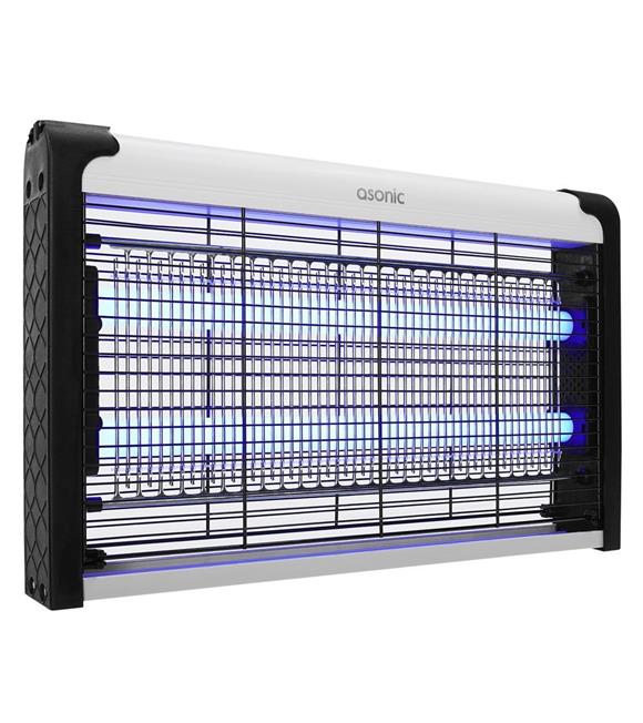 Asonic AS-A29 Siyah Büyük Boy 6W+ 2000V Zincir Askısılı İki Ledli Sinek Öldürücü
