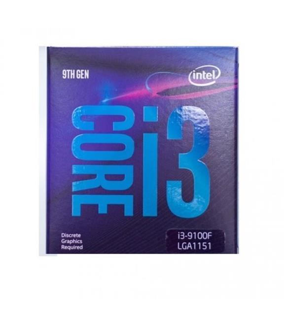 Intel İ3 9100F Processor (6M Cache, Up To 4.20 Ghz) Intel İşlemci TRAY Kutusuz