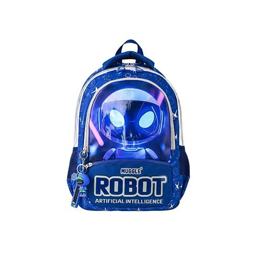Muggle Mu-5904 Robot İlkokul Çantası Okula Dönüş 2026 — Çanta, Defter, Kalem Ve Matara İndirimleri