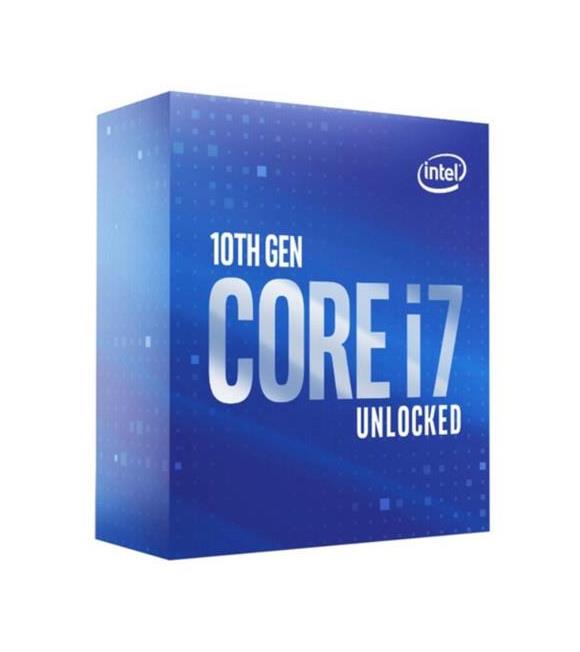Intel Core i7 10700KF 3.8GHz 16MB Önbellek 8 Çekirdek 1200 İşlemci Kutulu Box NOVGA (Fansız)