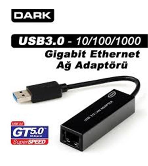 Dark DK-NT-3UGLAN USB 3.0 Gigabit Ağ Adaptörü