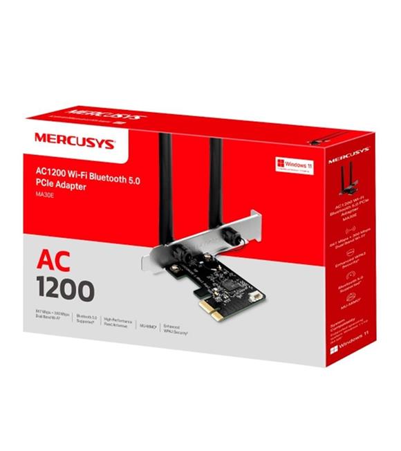 Tp-Link MA30E AC1200 Wi-Fi Bluetooth 5.0 PCI-E Adaptör Ethernet Kartları(PCI,PCI-E)