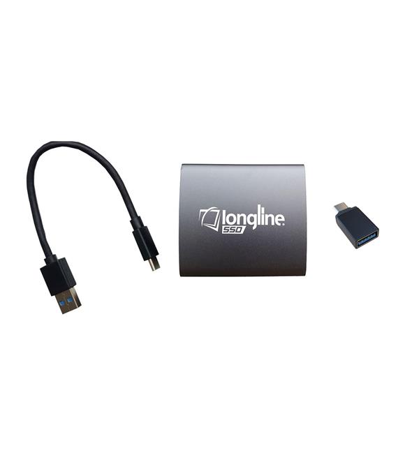 Longline External 128Gb Taşınabilir Usb 3.1 Ssd Harici Disk 400Mb-300Mb