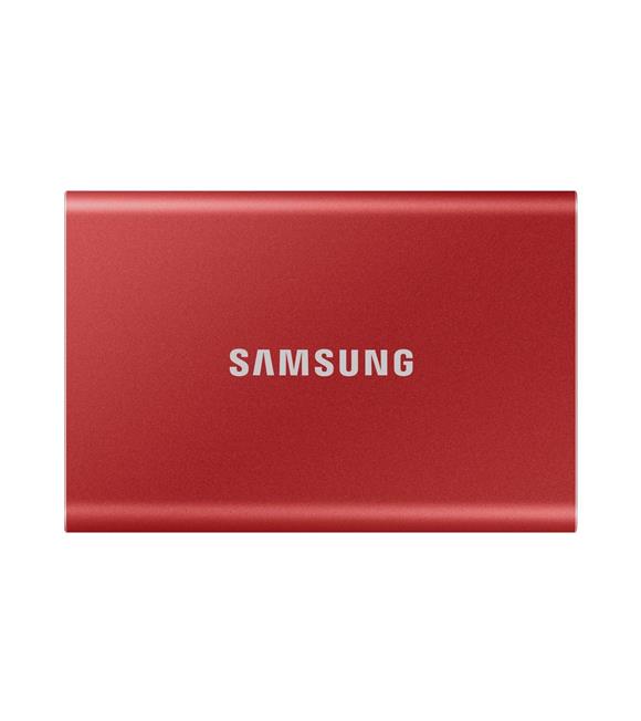 Samsung 1TB T7 USB3.2 1050MB-1000MB-s Taşınabilir SSD Kırmızı MU-PC1T0R-WW