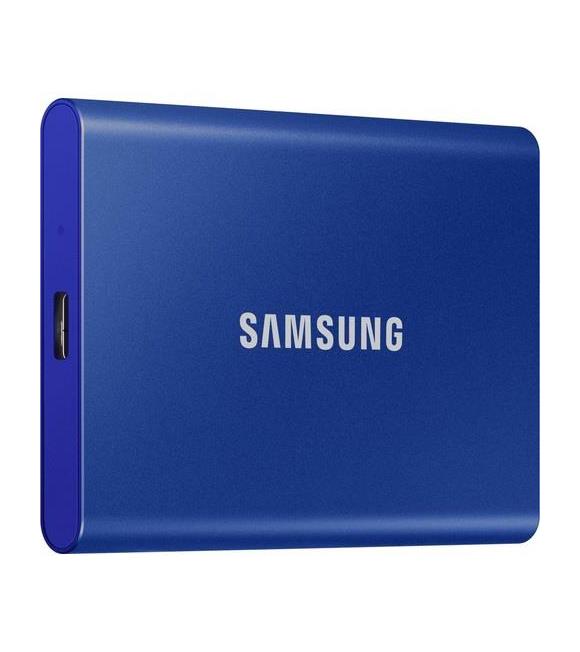 Samsung 500GB T7 USB3.2 1050MB-1000MB-s Taşınabilir SSD Mavi MU-PC500H-WW