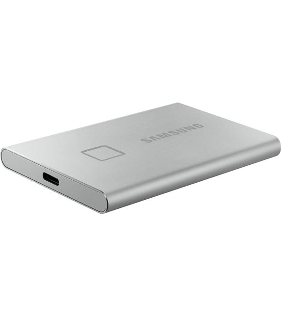 Samsung 500GB T7 Touch MU-PC500S-WW USB 3.2 Gen 2 Taşınabilir Harici Ssd Gümüş_1