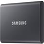 Samsung 500GB T7 1050MB-1000MB-s USB3.2 Taşınabilir SSD Siyah MU-PC500T-WW