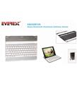 Everest KB650BTUK Beyaz Bluetooth Aluminum Q Multimedia Kablosuz Klavye