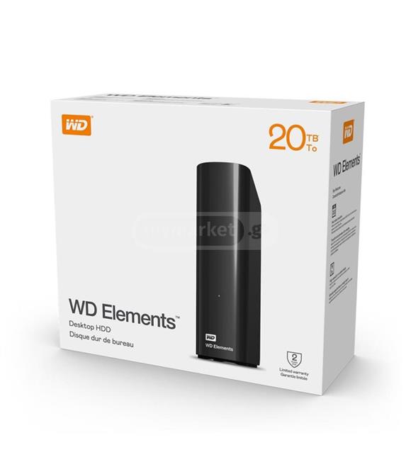 Wd 20TB Elements 3.5