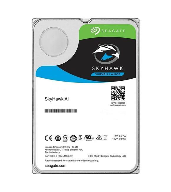 Seagate 10Tb 3.5" Skyhawk 7200Rpm 256Mb Sata 3.0 St10000Ve0008 Harddisk (İthalat)