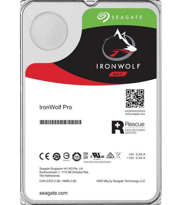 Seagate 12Tb Ironwolf 3.5" Nas Dsk 7200 Rpm Sata 6.0 Gb-S 256Mb Cache St12000Vn0008-2Jh101 Harddisk