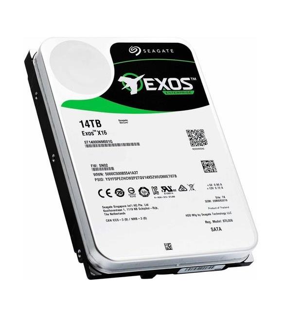 Seagate 14TB Exos 3.5" Sata 3.0 7200 Rpm Harddisk ST14000NM001G