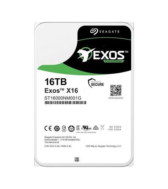 Seagate 16TB Exos X10 3.5" 7200RPM 256MB Sata Disk ST16000NM001G Harddisk