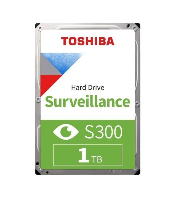 Toshiba 1Tb HDWV110UZSVA 3.5" S300 5700RPM Sata-3 6.0gb-s 64MB 7-24 Güvenlik HDWV110UZSVA HardDisk