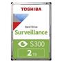 Toshiba 2TB HDWT720UZSVA S300 5400 Sata3 128M 7-24 Güvenlik Harddisk