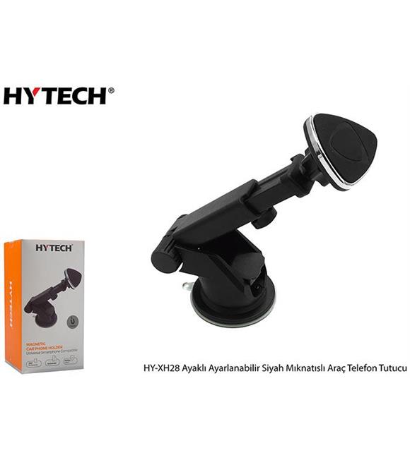 Hytech HY-XH28 Ayaklı Ayarlanabilir Siyah Mıknatıslı Telefon Tutucu
