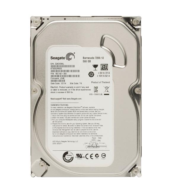 Seagate 500Gb Barracuda 3,5" 32Mb 7200 St500Dm009 Harddisk