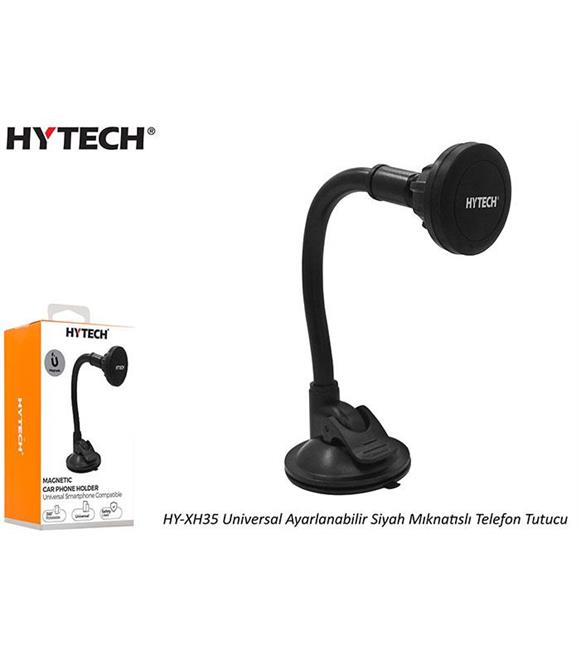 Hytech HY-XH35 Universal Ayarlanabilir Siyah Mıknatıslı telefon tutucu