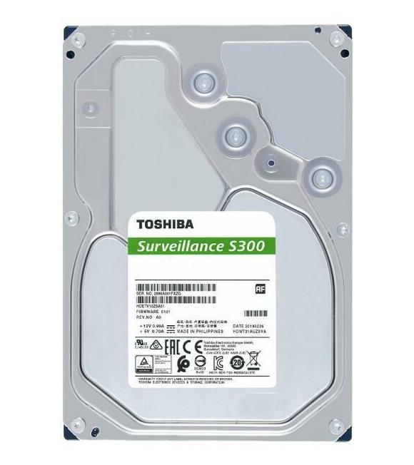 Toshiba 6TB  HDWT860UZSVA 3.5 S300 5400RPM 256MB SATA3 Güvenlik 7-24 Harddisk